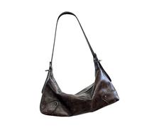 Ddujbtp Elegante bolso de hombro de piel sintética para mujer que busca un aspecto simple pero moderno, adecuado para cualquier ocasión