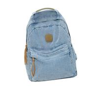 Ddujbtp Mochila de estilo japonés de gran capacidad, informal, mochila de viaje, mochila escolar para estudiantes, mochila retro de mezclilla, azul claro, Organizador de bolsas