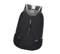 Ddujbtp Mochila de nailon resistente al agua para senderismo, ciclismo, viajes, con compartimentos espaciosos, Black, Organizador de bolsas