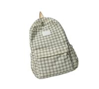 Ddujbtp Mochila de pana de gran capacidad para adolescentes, mochila escolar para estudiantes, mochila Harajuku, bolsa de viaje para uso diario, White, Organizador de bolsas