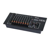 Ddujbtp Pequeñas consolas programables DMX512 con batería incorporada, 8 canales, control de 5 efectos, 40 canales, para discoteca, boda, evento, controlador portátil con batería