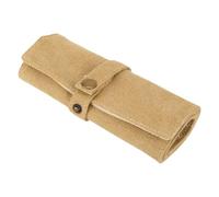 Ddujbtp Prácticos organizadores de correa de reloj para viajes, caja plegable de lona de algodón con capacidad para 10 correas para relojes inteligentes, accesorios de lona de algodón, 47x17cm, Lona