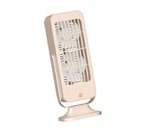 Ddujbtp Ventilador de escritorio portátil con 3 ajustes de velocidad, alimentado por USB, ventilador de torre de mesa para oficina, hogar, coche, práctico dispositivo de refrigeración