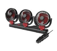 Ddujbtp Ventilador eléctrico eficiente de 3 cabezales para entornos domésticos automáticos con reducción de ruido y ángulos ajustables, refrigeración cómoda