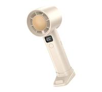 Ddujbtp Ventilador portátil de mano de 120 velocidades, recargable, de enfriamiento rápido, compacto para viajes, al aire libre, oficina, hogar, viajes, ventilador de refrigeración