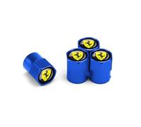 DDVOS Tapones válvula Coche para Ferrari 12Cilindri / 296 / SF90 /F80 /Roma/Purosangue/ F244, Antifugas con Anillo Sellador Sello Presión Tapa para Aire,D Blue