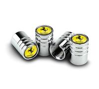 DDVOS Tapones válvula Coche para Ferrari 12Cilindri / 296 / SF90 /F80 /Roma/Purosangue/ F244, Antifugas con Anillo Sellador Sello Presión Tapa para Aire,D D