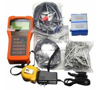 DDZJTPP Medidor Flujo Ultrasónico,Medidor De Flujo De Líquido Ultrasónico De Mano Portátil Tuf-2000H con Sensor De Abrazadera Medidor De Flujo De Agua Transductor De Caudalímetro,DN300-6000mm