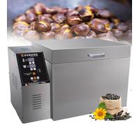 DDZJTPP Tostadora Eléctrica De Frutos Secos, Tostadora Multifuncional De Acero Inoxidable con Temporizador De 0 a 350 ℃ Y 999 Minutos, para Café, Sésamo, Cacahuetes, Nueces Y Castañas,5000g