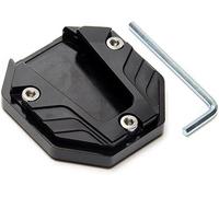 DDZYY Almohadilla de Soporte Lateral para Ducati Scrambler Full Throttle 2015-2020, Extensión Soporte Lateral Estable Almohadilla Antideslizante Base Apoyo,Black