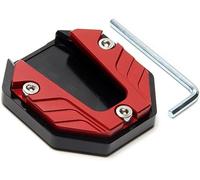 DDZYY Almohadilla de Soporte Lateral para Yamaha TMax 10th Anniversary Whitemax 2001 2002-2022, Extensión Soporte Lateral Estable Almohadilla Antideslizante Base Apoyo,Red
