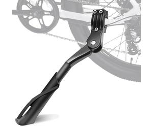DDZYY Pata de Cabra para Bicicleta para Decathlon Btwin Fold 2023-, con Pie Goma Antideslizante, Soporte Altura Ajustable de Aluminio,A 20-22 Inches