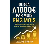 De 0€ à 1000€ par mois en 3 mois: Passez à l’action et générez vos premiers 1000€/mois en ligne, même sans expérience