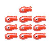 De 10 cuentas espaciadoras hechas a mano de colores con dijes de peces de cerámica para pulseras hechas a mano, accesorios para hacer joyas, cuentas de peces de cerámica coloridas