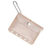 De 10 Estuches para tarjetas de PP Bolsillos para carpetas transparentes impermeables Contenedor de almacenamiento Tarjetero impermeable para uso diario Organizadores de tarjetas transparentes