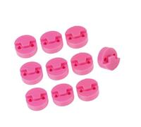 De 10 Sordinas de violín de para práctica silenciosa y un control de tono claro Soft Rubber Quiet
