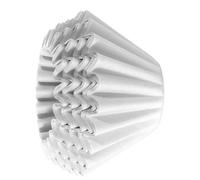 De 100 hojas de filtro de café para gotero, hojas sin blanquear para elaboración casera de sin blanquear