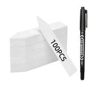 De 101 piezas de etiquetas de plantas de, soporte de letrero con bolígrafo permanente para jardinería interior y exterior, etiquetas de verduras