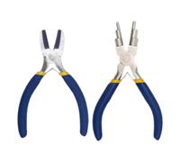 De 2 alicates Beadsmith, herramientas profesionales, juego de fabricación de joyas para rebordear y dar forma a alambre, manualidades