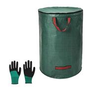 De 2 bolsas de colección de agujas de jardín desarrolladas para una alta capacidad al aire libre ordenar y bolsa de agujas de tela inmune a desgarros