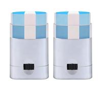 De 2 piezas Crema de pintura corporal patriótica Diseño fácil de aplicar y lavar para festivales y pintura facial de festivales de juegos