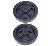 De 2 ruedas para compresor de aire sin ruido Rueda de resistente Orificio de montaje de 0, 8 pulgadas Mejoras para equipos portátiles Durabilidad Ruedas para compresor de aire de