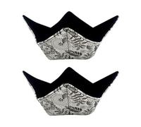 De 2 Soportes para Cuencos aislados de algodón Grueso, Almohadilla Resistente Calor, Protectores de prácticos Plegables, salvamanteles para microondas