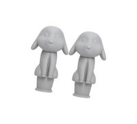 De 2 tapones de silicona para botellas de vino con tapón de botella con forma de animal de dibujos animados para un excelente sellado en varios entornos, use tapones de silicona para animales