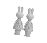 De 2 tapones de silicona para botellas de vino con tapón de botella con forma de animal de dibujos animados para un excelente sellado en varios entornos, use tapones de silicona para animales