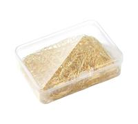 De 200 clips de en forma de corazón para oficinas, escuela y uso doméstico en color oro, plata, oro, abrazaderas de clip moldeadas en forma de corazón