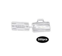 De 200 Etiquetado de Cables con Cierres Diseños de Ventanas Impermeables para Oficina Industrial Organización Eléctrica Etiquetas para Cables Resistentes a Vibraciones