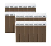 Caja de 24 x Cera Roll On cartuchos de 100ml Chocolate - Roll-on Cera para depilación