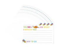 De 25 tarjetas de comportamiento positivo Tarjetas de recompensas en Notas del maestro Postales motivacionales para estudiantes Maestros Herramienta de motivación para estudiantes