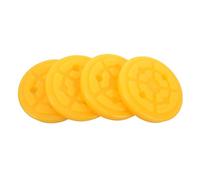 De 4 Alfombrillas Protectoras Almohadilla de Plataforma de elevación de para elevadores de Doble Columna Almohadilla Redonda de Plataforma de elevación automática Soporte de Gatos de de