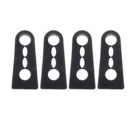 De 4 amortiguadores silenciosos para puertas de vehículos Amortiguadores para puertas insonorizados diseñados para automóviles Lada Mejora la comodidad de conducción Reducción de ruido de golpe