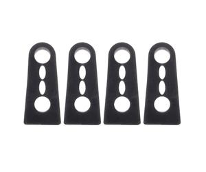 De 4 amortiguadores silenciosos para puertas de vehículos Amortiguadores para puertas insonorizados diseñados para automóviles Lada Mejora la comodidad de conducción Reducción de ruido de golpe