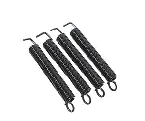 De 4 resortes de trémolo silenciosos de Metal, pieza de actualización de guitarra para electricidad, ofrece vibraciones superiores, comentarios, Hardware