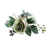 De 4 retenciones de Cortina de Flores de Rosas Artificiales Clip Cortina de Ventana Cuerda Corbata Cortinas Hebilla de retención Decoraciones de Boda Gancho de Amarre para Cortinas