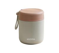 de 430 ml, recipiente para alimentos fácil de limpiar con tapa, térmica de ancha para calor y frío, para estudiantes, trabajo, adultos, camping, picnic, cocina, comida