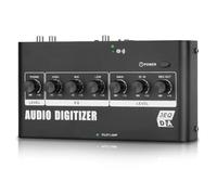 de 48 KHz, Admite Conversión de Señal de Audio Coaxial Óptico Digital A Audio Analógico de 3,5 mm Enchufe Europeo