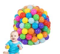 De 50 piezas de hoyo para niños a prueba de cultivos, juego de bolas para garajes portátiles jugando pelotas, bolas de juego blandas | De colores para sala de juegos, piscina para niños, c
