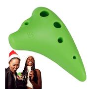 de 6 agujeros, flauta de - Llave SC de flauta de 6 agujeros de resina | Instrumento de portátil con cordón, libro de canciones tutorial para niños, adultos,