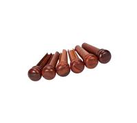 De 6 clavijas para cuerdas de guitarra, accesorios de reparación, textura de madera de tono consistente, adecuada para la mayoría de guitarras acústicas, clavijas para cuerdas de guitarra