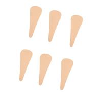 De 6 parches protectores discretos en forma de lágrima para cuidado femenino Adhesivo seguro Protecciones para áreas privadas Pegatinas Funda protectora de elastano para natación