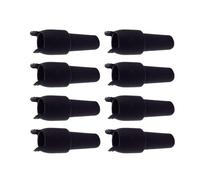 De 8 tapones de vino de silicona para botellas estándar con mango de tracción y tapón de silicona de doble sellado