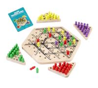 De A Triángulo De Cadena - De Geometría, Juguetes De Ejercicios De Pensamiento Para Niños, 2-4 Jugadores, De Cadena De Geometría Interactiva, A Tri