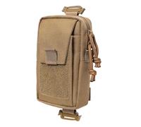 De Accesorio para Mochila - Nylon Multiusos Correa De Hombro Bolsillo con Cremallera | Organizador De Sujeción | De Almacenamiento Portátil para Teléfonos Tarjetas Senderismo Y Viaje