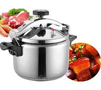 de acero inoxidable 304 de gran capacidad olla a presión comercial estufa de 25Lcompatible con inducción tapa fácil de cerrar adecuada para grandes hoteles y restaurantes ollas a presión de cocina