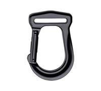 - de acero inoxidable 8,3 x 5,5 x 1 cm, clip de bloqueo resistente al óxido, conector versátil duradero | Accesorio táctico para equipos de supervivencia para llaves, equipo