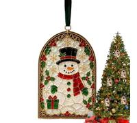 de acrílico, romántico, para atrapar la luz del sol | Adornos de árbol de Navidad para valla de porche, balcón, patio, escalera, barandilla, árbol, interior